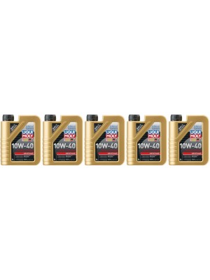 Liqui Moly 1317 Leichtlauf 10W-40 Diesel & Benziner Motoröliter 5x 1l = 5 Liter