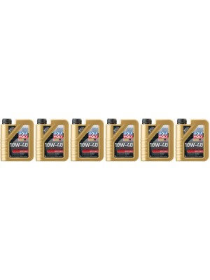 Liqui Moly 1317 Leichtlauf 10W-40 Diesel & Benziner Motoröliter 6x 1l = 6 Liter