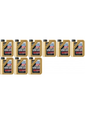 Liqui Moly 1317 Leichtlauf 10W-40 Diesel & Benziner Motoröliter 9x 1l = 9 Liter