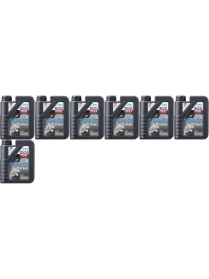 Liqui Moly 2555 Racing 4T 15W-50 Motorrad Motoröl 7x 1l = 7 Liter