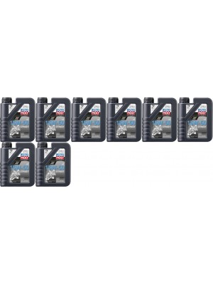 Liqui Moly 2555 Racing 4T 15W-50 Motorrad Motoröl 8x 1l = 8 Liter