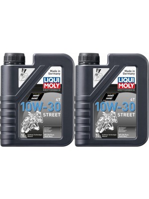 Liqui Moly 2526 Racing 4T 10W-30 Motorrad Motoröl 2x 1l = 2 Liter