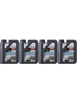 Liqui Moly 2526 Racing 4T 10W-30 Motorrad Motoröl 4x 1l = 4 Liter