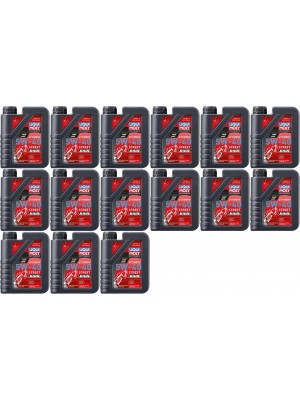 Liqui Moly 2592 Racing Synth 4T Motorrad Motoröl 5W-40 15x 1l = 15 Liter