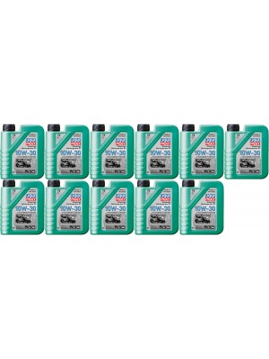 Liqui Moly 1273 Universal Gartengeräte-Öl 10W-30 Motoröl 11x 1l = 11 Liter