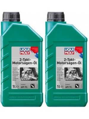 Liqui Moly 1282 2-Takt-Motorsägen-Öl 2x 1l = 2 Liter