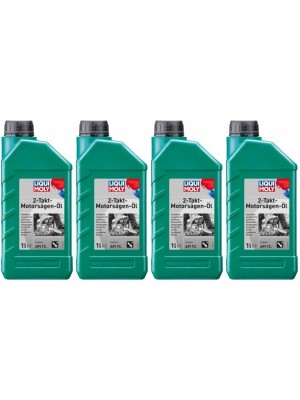 Liqui Moly 1282 2-Takt-Motorsägen-Öl 4x 1l = 4 Liter