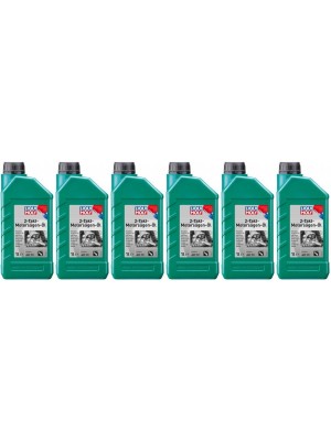 Liqui Moly 1282 2-Takt-Motorsägen-Öl 6x 1l = 6 Liter