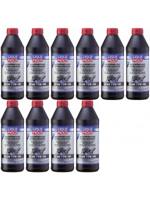 Liqui Moly 4421 Vollsynthetisches Hypoid-Getriebeöl GL5 LS 75W-140 10x1l=10Liter