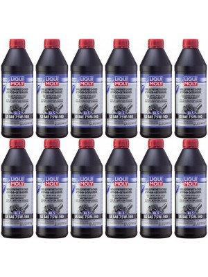 Liqui Moly 4421 Vollsynthetisches Hypoid-Getriebeöl GL5 LS 75W-140 12x1l=12Liter