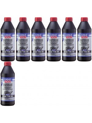 Liqui Moly 4421 Vollsynthetisches Hypoid-Getriebeöl GL5 LS 75W-140 7x1l=7 Liter