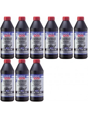 Liqui Moly 4421 Vollsynthetisches Hypoid-Getriebeöl GL5 LS 75W-140 9x1l=9 Liter