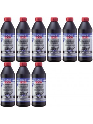 Liqui Moly 4421 Vollsynthetisches Hypoid-Getriebeöl GL5 LS 75W-140 9x1l=9 Liter