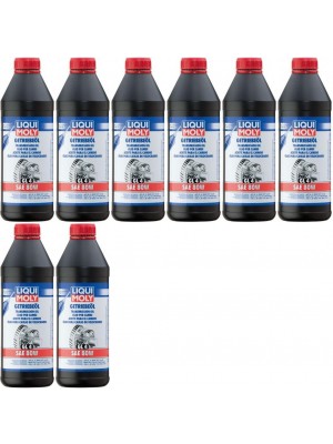 Liqui Moly 1020 Getriebeöl (GL4) SAE 80W 8x 1l = 8 Liter