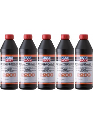 Liqui Moly 3664 Zentralhydraulik-Öl 2200 5x 1l = 5 Liter