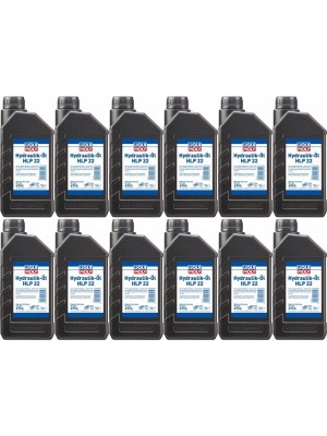 Liqui Moly 6954 Hydrauliköl HLP 22 12x 1l = 12 Liter