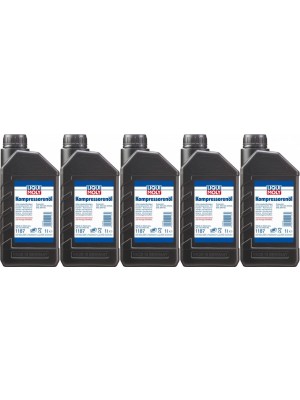 Liqui Moly 1187 Kompressorenöl 5x 1l = 5 Liter