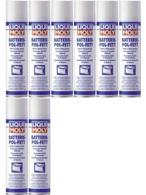 Liqui Moly 3141 Batterie-Pol-Fett Fett Spray 8x 300 Milliliter
