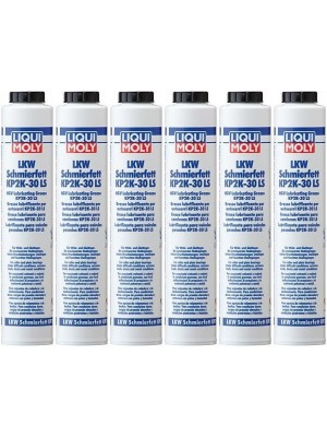 Liqui Moly 3347 LKW Schmierfett KP2K -30 Lube Shuttle Fett 6x 400 Gramm