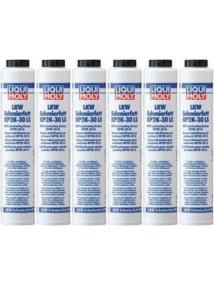 Liqui Moly 3347 LKW Schmierfett KP2K -30 Lube Shuttle Fett 6x 400 Gramm