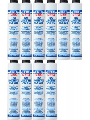 Liqui Moly 3348 LKW Langzeitfett KP2K -35 Lube Shuttle Fett 10x 400 Gramm