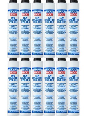 Liqui Moly 3348 LKW Langzeitfett KP2K -35 Lube Shuttle Fett 12x 400 Gramm