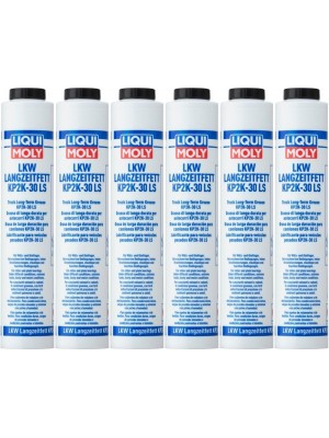 Liqui Moly 3348 LKW Langzeitfett KP2K -35 Lube Shuttle Fett 6x 400 Gramm