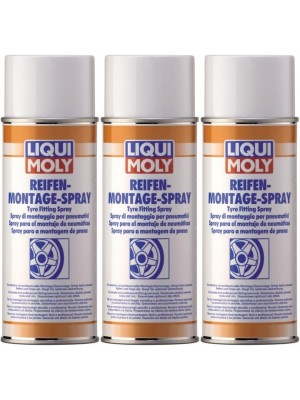 Liqui Moly 1658 Reifen-Montage-Spray 3x 400 Milliliter