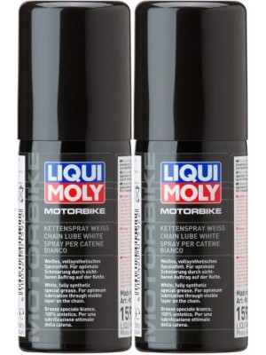 Liqui Moly 1591 Racing Kettenspray weiß 2x 400 Milliliter