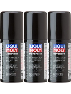 Liqui Moly 1591 Racing Kettenspray weiß 3x 400 Milliliter