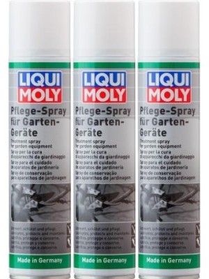 Liqui Moly 1615 Pflege-Spray für Garten-Geräte 3x 300 Milliliter