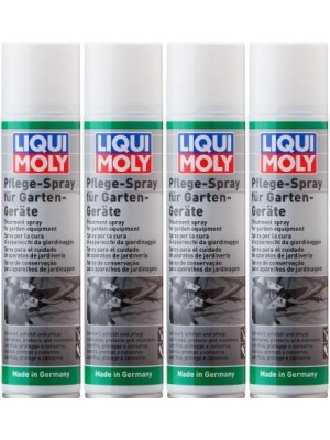 Liqui Moly 1615 Pflege-Spray für Garten-Geräte 4x 300 Milliliter