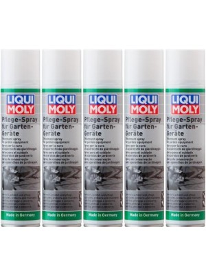 Liqui Moly 1615 Pflege-Spray für Garten-Geräte 5x 300 Milliliter