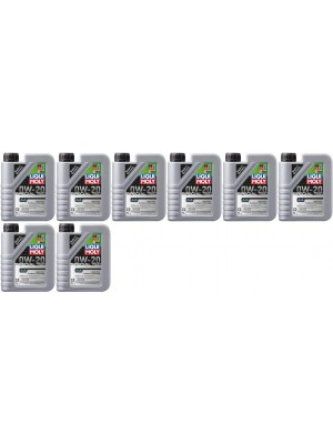 Liqui Moly 9701 Special Tec AA 0W-20 Motoröl Flasche 8x 1l = 8 Liter