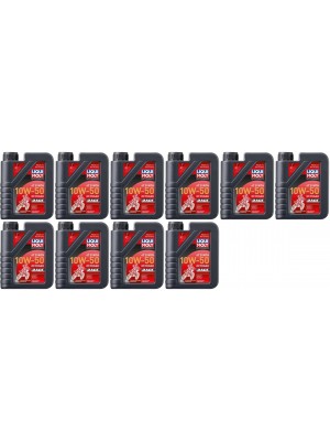 Liqui Moly 3051 Motorbike 4T Synth 10W-50 Offroad Race 10x 1l = 10 Liter
