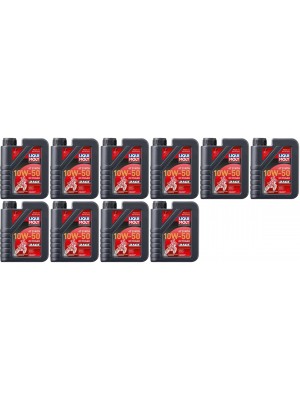 Liqui Moly 3051 Motorbike 4T Synth 10W-50 Offroad Race 10x 1l = 10 Liter