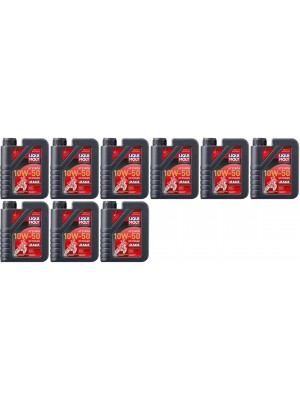 Liqui Moly 3051 Motorbike 4T Synth 10W-50 Offroad Race 9x 1l = 9 Liter