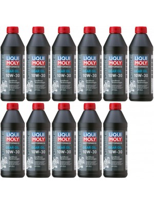 Liqui Moly 3087 Motorbike 10W-30 Motorrad Getriebeöl 11x 1l = 11 Liter
