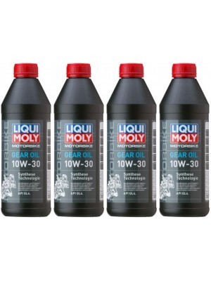 Liqui Moly 3087 Motorbike 10W-30 Motorrad Getriebeöl 4x 1l = 4 Liter