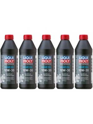 Liqui Moly 3087 Motorbike 10W-30 Motorrad Getriebeöl 5x 1l = 5 Liter