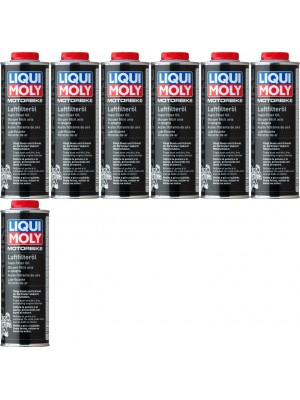 Liqui Moly 3096 Motorrad Luft-Filter-Öl 7x 1l = 7 Liter