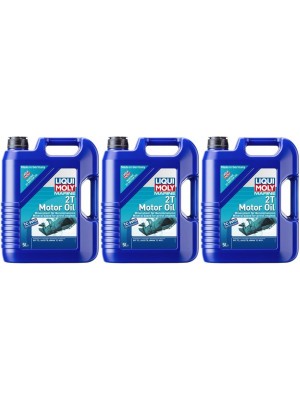 Liqui Moly 25020 Marine 2T Motor Oil 3x 5 = 15 Liter