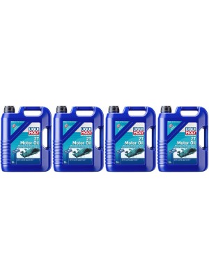 Liqui Moly 25020 Marine 2T Motor Oil 4x 5 = 20 Liter