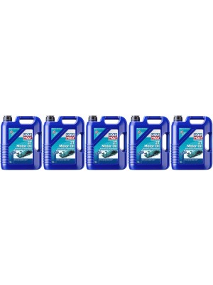 Liqui Moly 25020 Marine 2T Motor Oil 5x 5 = 25 Liter
