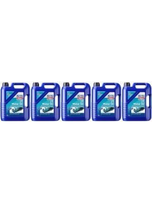 Liqui Moly 25020 Marine 2T Motor Oil 5x 5 = 25 Liter