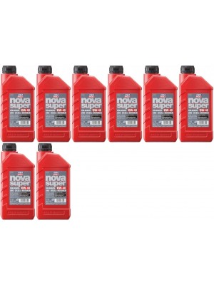 Liqui Moly 7350 Nova Super 10W-40 Motoröl Flasche 8x 1l = 8 Liter