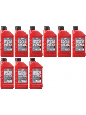 Liqui Moly 7350 Nova Super 10W-40 Motoröl Flasche 9x 1l = 9 Liter