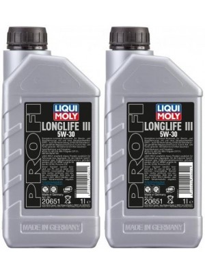 Liqui Moly 20651 Profi Longlife III 5W-30 Motoröl 2x 1l = 2 Liter