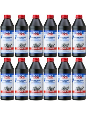 Liqui Moly 4406 Hypoid-Getriebeöl (GL5) SAE 80W-90 Flasche 12x 1l = 12 Liter