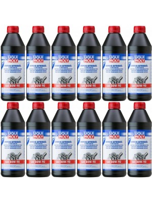 Liqui Moly 4406 Hypoid-Getriebeöl (GL5) SAE 80W-90 Flasche 12x 1l = 12 Liter